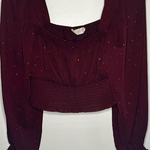 Long Sleeve Cropped Altar’d State Shirt